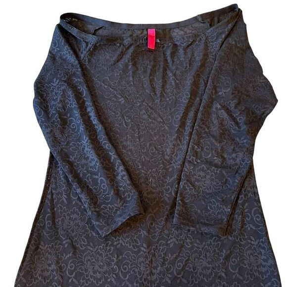 Torrid x Betsey Johnson Women Size 1 US 1X Sheer Lace Off Shoulder Catsuit Black - Picture 1 of 9